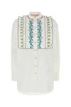 Valentino Garavani White Poplin Shirt In White