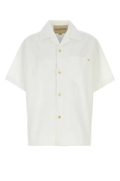 Valentino White Poplin Shirt