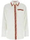 Valentino Garavani White Poplin Shirt In White