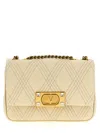 Valentino White Quiltie 67 Small Shoulder Bag In White