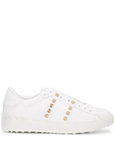 Valentino Garavani White Rockstud Sneakers