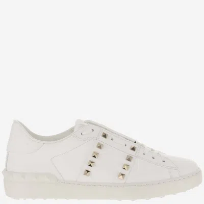 Valentino Garavani White Rockstud Untitled Sneakers