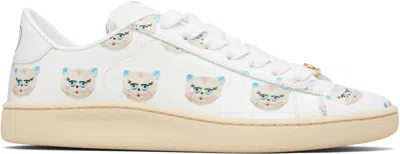 VALENTINO GARAVANI WHITE ROYCO SNEAKERS