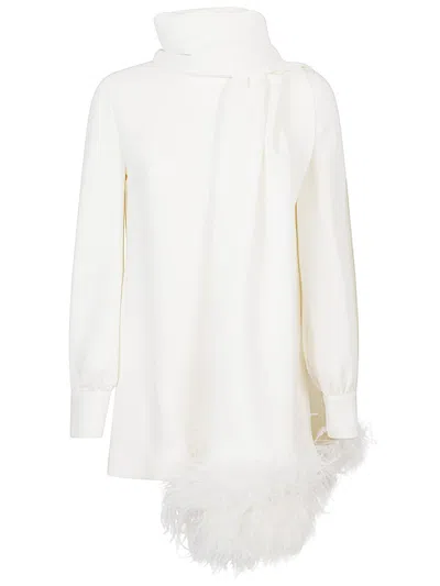 VALENTINO WHITE SILK TOP