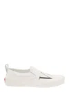 Valentino Vltn Canvas Slip-on Sneaker In White
