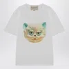 Valentino Cotton T-shirt With Le Chat De La Maison Print