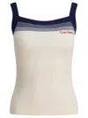 Valentino Top In Lana Avorio Donna