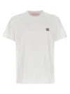 Valentino Garavani Cotton T-shirt With Vlogo Patch In White