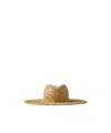 Valentino Natural Raffia Escape Hat In Nude