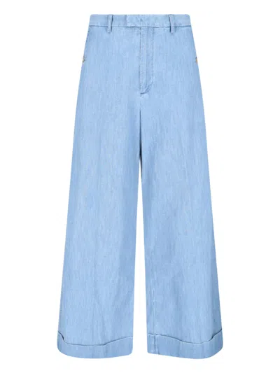 VALENTINO WIDE JEANS