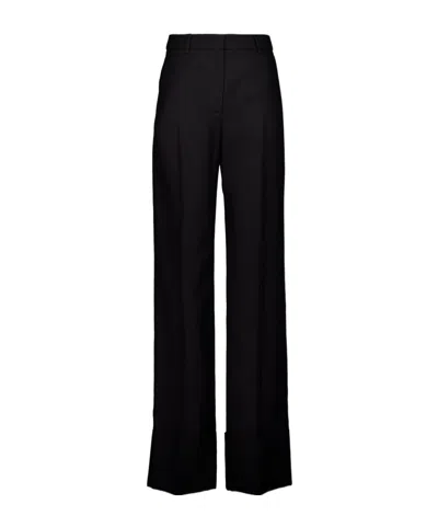 VALENTINO VALENTINO TURN-UP HEM TAILORED TROUSERS