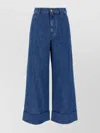 Valentino Garavani High-waisted Denim Jeans