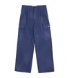 Valentino Wide-leg Jeans In Blue