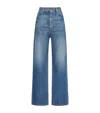 Valentino Wide- Leg Jeans In Blue