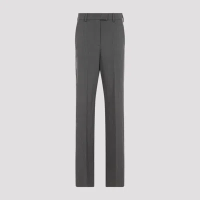 Valentino Wide Leg Pant In Grey