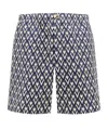 Valentino Wide-leg Shorts In Black
