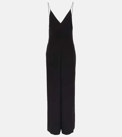 VALENTINO WIDE-LEG SILK JUMPSUIT