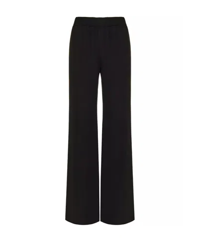 VALENTINO WIDE-LEG SILK TROUSERS