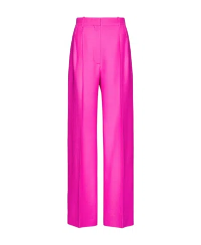 VALENTINO VALENTINO HIGH WAIST WIDE LEG TROUSERS