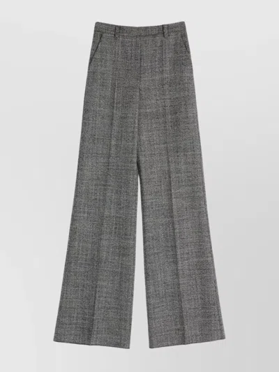 VALENTINO VIRGIN WOOL WIDE-LEG TROUSERS