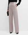 VALENTINO WIDE-LEG TROUSERS WITH PLEATED FRONT
