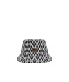 Valentino Toute La V Wool Fisherman Hat In Black