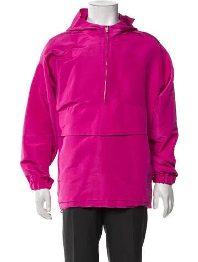 Pre-owned Valentino Windbreaker In Pink
