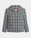 Valentino Lapel Long Sleeve Casual Jacket