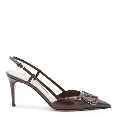 Valentino Garavani With Heel Bark Brown