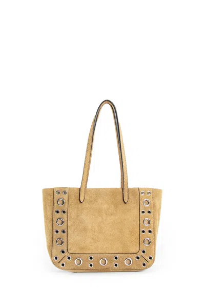 Valentino Garavani Woman Beige Mini Bags In Sand