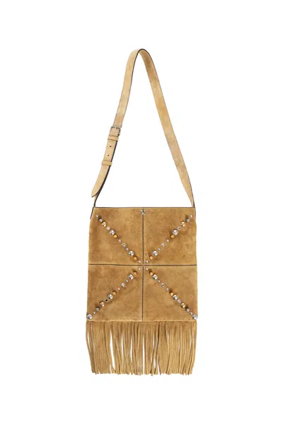 Valentino Garavani Woman Beige Shoulder Bags