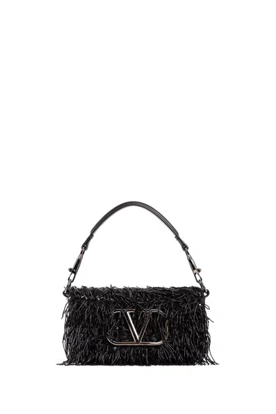 Valentino Garavani Woman Black Top Handle Bags