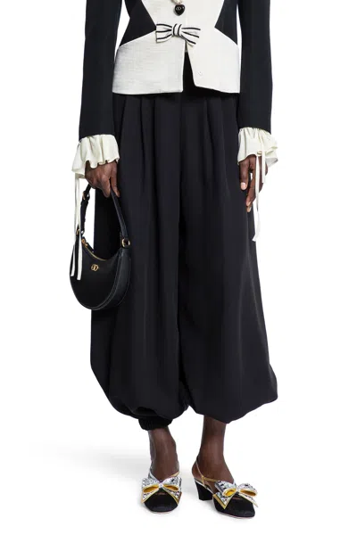 Valentino Woman Black Trousers