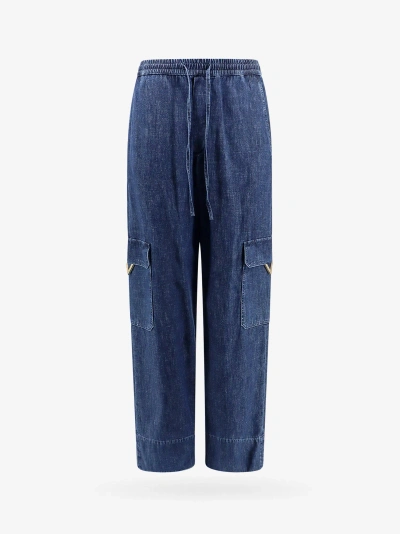 Valentino Woman Jeans Woman Blue Jeans