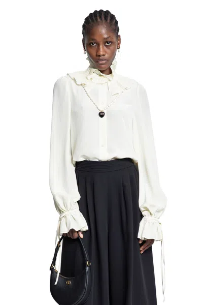 Valentino Woman Off-white Shirts