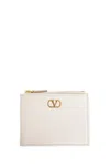 Valentino Woman Off-white Wallets & Cardholders In Off-white