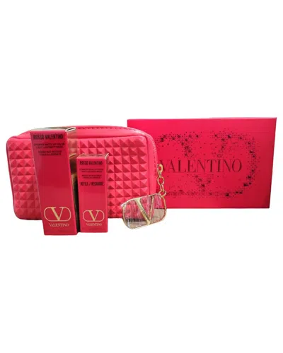 Valentino Women 123r, 22r Rosso Holiday Lipstick Duo Bag