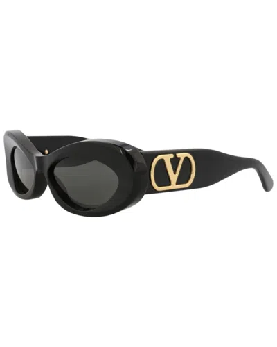 Valentino Women's 178a57 57mm Sunglasses In Black