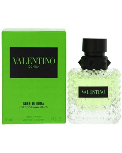 Valentino Women's 1.7oz Born In Roma Green Stravaganza Edp In Transparent