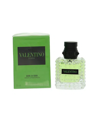 Valentino Women's 1oz Born In Roma Green Stravaganza Edp Spray In Transparent