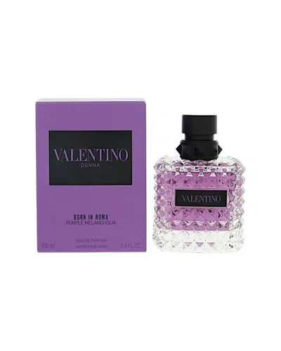 Valentino Women's 3.4oz Born In Roma Purple Melancholia Edp In Transparent