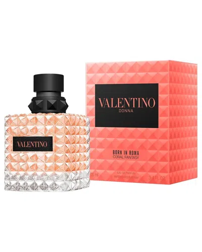 Valentino Women's 3.4oz Donna Born In Roma Coral Fantasy Edp Spray In White