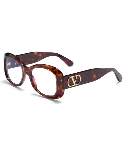 Valentino Garavani Valentino Women's 53mm Optical Frames In Brown