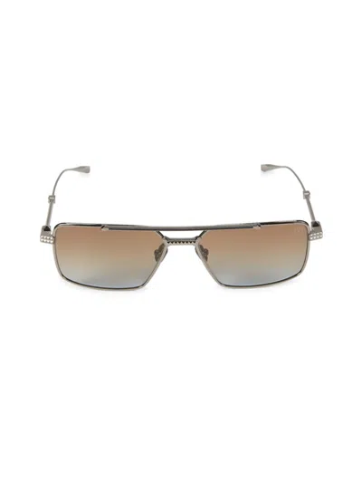 Valentino Women's 58mm Aviator Sunglasses In Brown