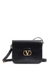 Valentino Garavani Garavani 9to5 Smooth Calfskin Shoulder Bag Woman Black Uni In Black