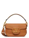 Valentino Garavani Alltime Leather Shoulder Bag
