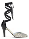 Valentino Garavani Ankle Strap Foliage Pumps