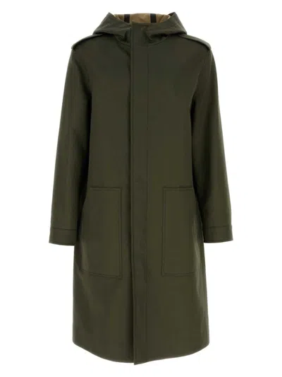 Valentino Women's Army Cotton Trench Coat