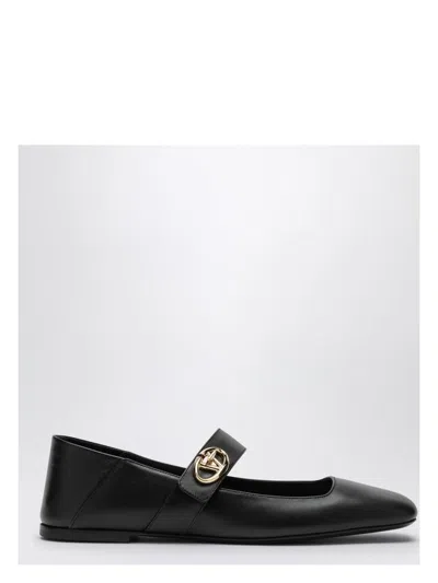 VALENTINO GARAVANI WOMEN'S BALLERINA MARY-JANE VLOGO LOCKER SANDAL