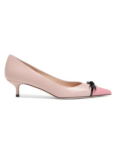 Valentino Garavani Women's Bepointy Pumps In Kidskin 45mm In Pink